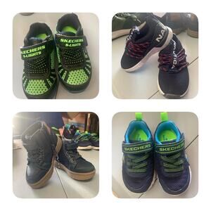 Toddler Boys Size 5 & 6 Shoe Bundle (Lot of 4 Pairs)-